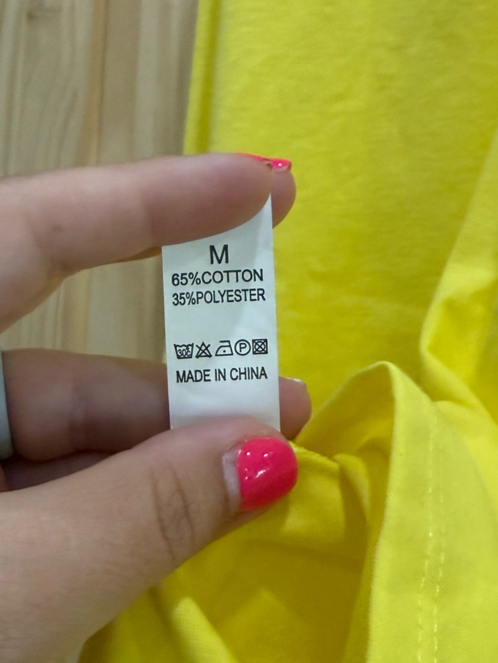 Yellow Racerback Tank Top - Picture 4 of 6